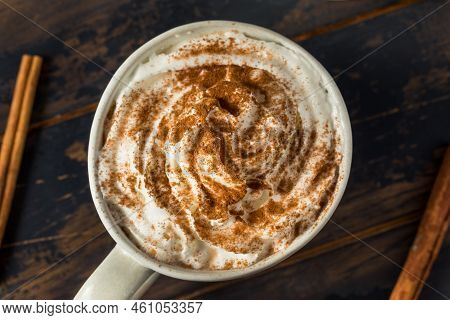 Warm Pumpkin Spice Latte