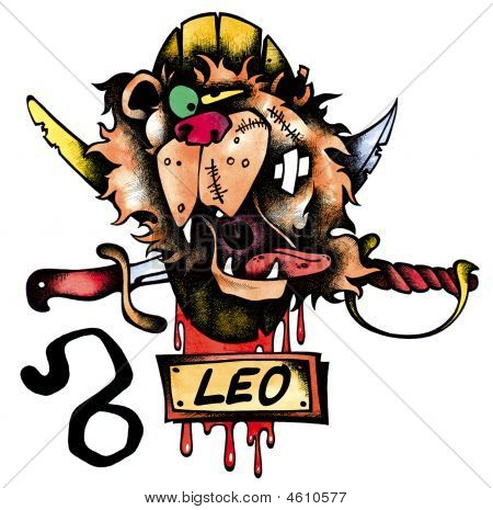 Leo ilustrace