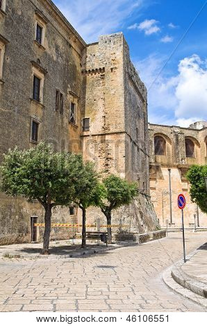 Palazzo gallone. Tricase. Puglia. Italia.