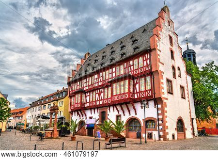 Traditional Architecture Of Hanau In Hessen, Germany