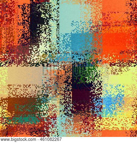 Pattern Of A Random Small Dots. Seamless Image
