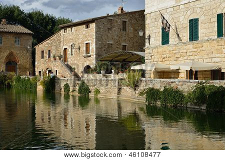 BAGNO VIGNONI I ITALIEN