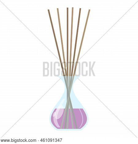 Home Freshener Diffuser Icon. Air Freshener Diffuser Icon For Web Design Isolated On White Backgroun
