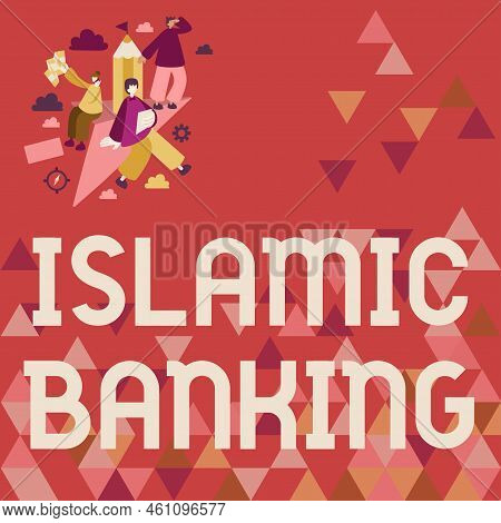 Conceptual Display Islamic Bankingbanking System Based On The Principles Of Islamic Law. Concept Mea