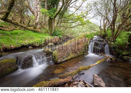 Robbers Bridge In Exmoor National Park