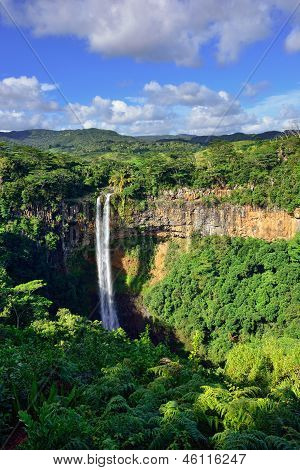 Chamarel Falls