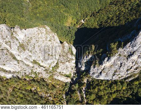 Aerial View Of Erma River Gorge, Bulgaria