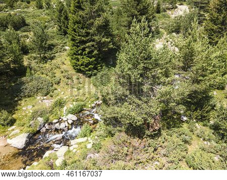 Aerial View Of Pirin Mountain Near Begovitsa Hut, Bulgaria