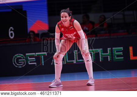 Ankara, Turkiye - June 03, 2022: Todorova Zhana In Serbia Vs Bulgaria Vnl Pool Match In Ankara Arena