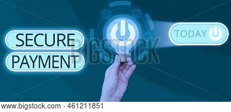 Text Showing Inspiration Secure Paymentsecurity Of Payment Refers To Ensure Of Paid Even In Dispute.