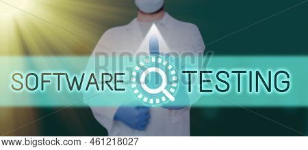 Writing Displaying Text Software Testinginvestigation Provide Information About The Quality Of It. W