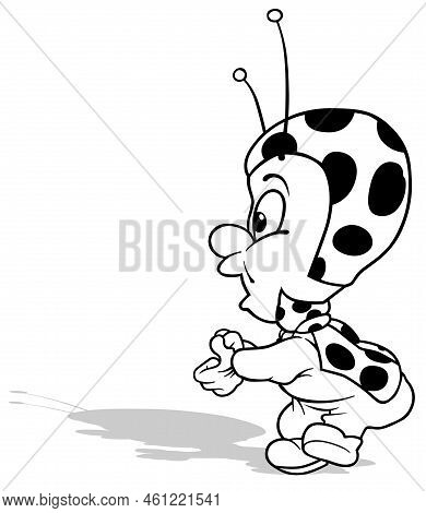 Drawing Cute Ladybug Vector & Photo (Free Trial) | Bigstock