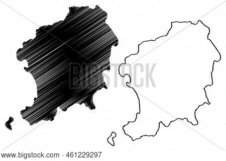 Money Island (republic Of The Union Of Myanmar, Burma, Mergui, Myeik Archipelago, Indian Ocean) Map 