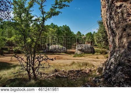 In Cuenca There Is A Park With Very Strange And Original Shapes Caused By The Erosion On The Rock, L