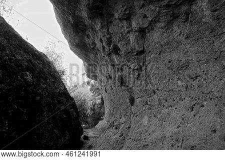 In Cuenca There Is A Park With Very Strange And Original Shapes Caused By The Erosion On The Rock, L