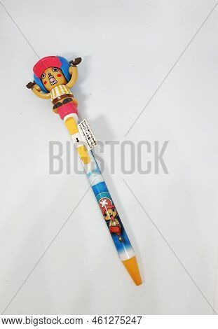 Jakarta, Indonesia In September 2022. A Pen From One Piece Character Named Tony Tony Chopper, Also K