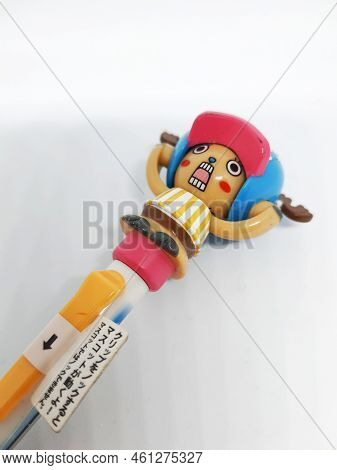 Jakarta, Indonesia In September 2022. A Pen From One Piece Character Named Tony Tony Chopper, Also K