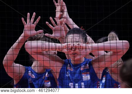 Ankara, Turkiye - June 05, 2022: Aleksic Maja In Serbia Vs Netherlands Vnl Pool Match In Ankara Aren