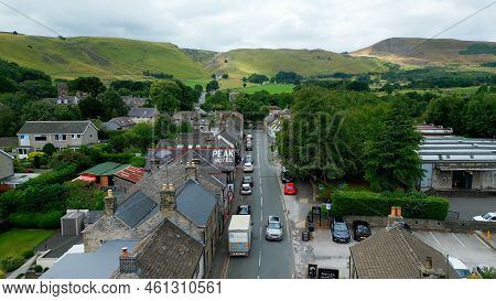 The Village Of Castleton In The Peak District National Park - Manchester, United Kingdom - August 15