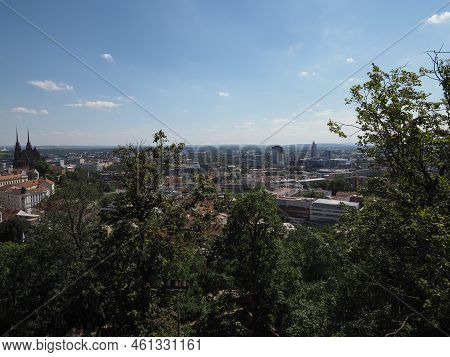 Aerial View Of Brno