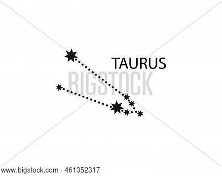 Zodiac Constellation. Sky Map. Horoscope Symbol. Vector Illustration Of Astrological Signs For Calen