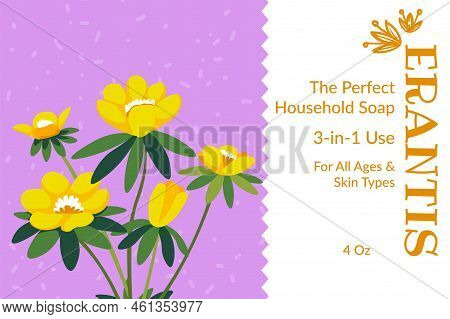 Eranthis Flower Bar Soap With Organic Ingredients