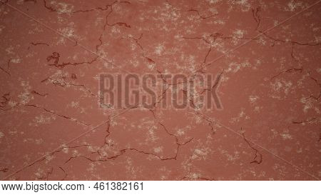 Old Cracked Red Wall Texture Illustration ,background Wallpaper