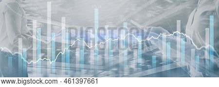 Online Trade Market Concept. Business Technology Websete Banner