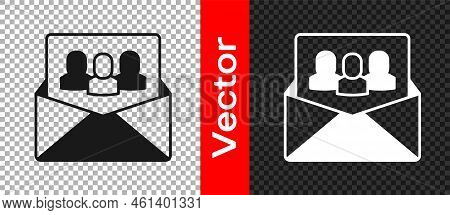 Black Project Team Base Icon Isolated On Transparent Background. Business Analysis And Planning, Con