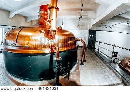 Vintage Of Vintage Copper Beer Fermentation Tank