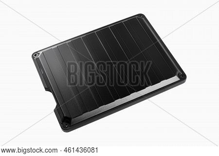 An External Usb Hard Disk Drive Isolated On A White Background. External Hdd Drives And Flash Drives