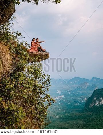 Thai Jungle Krabi Hiking To The Top Of Khao Ngon Nak Nature Trail Krabi Thailand Or Dragon Crest