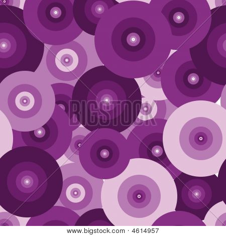 Naadloze Violet cirkel patroon