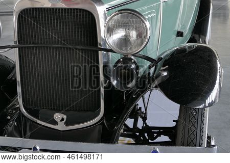Nizhny Novgorod, Russia, Nizhny Novgorod Fair Pavilion 2. 07.24.2022. Gorky Classic Car Festival. Ex