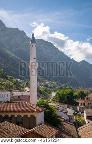 Castle Kruje, Kruje Albania, Skanderbeg Museum, Albania, Europe.
