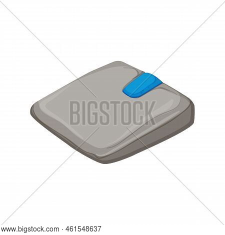 Home Seat Cushion Cartoon. Home Seat Cushion Sign. Isolated Symbol Vector Illustration