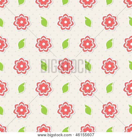 Floral seamless pattern