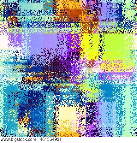 Pattern Of A Random Small Dots. Seamless Image