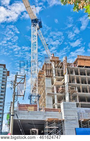 Concrete High Rise Residential Building Under Constraction