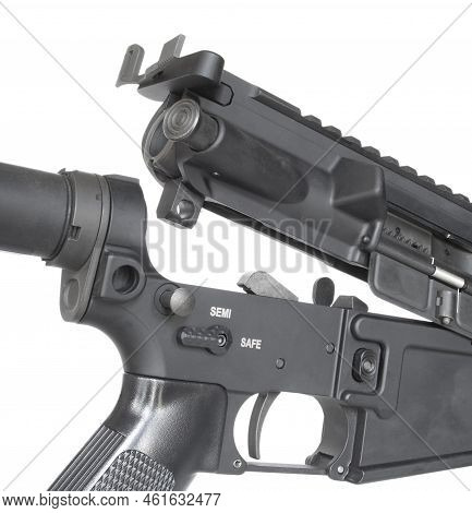 Upper And Lower Receiver Coming Apart In An Ar-15
