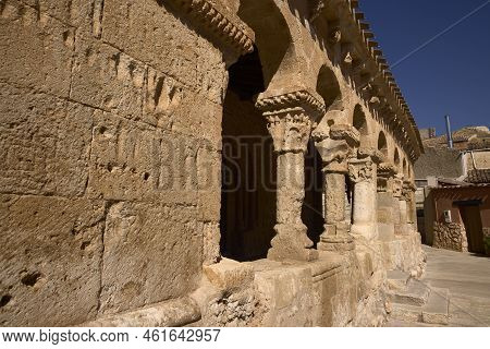 San Esteban De Gormaz (spain), September 5, 2022. Church Of San Miguel. It Is A Town In The Province