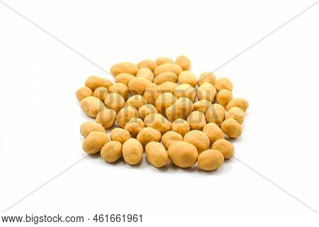 Indonesian Traditional Snack Egg Coated Peanut Made With Peanuts Mixed With Egg