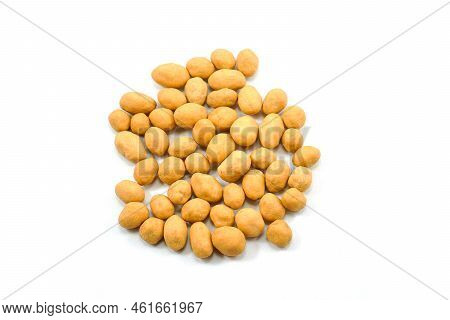 Indonesian Traditional Snack Egg Coated Peanut Made With Peanuts Mixed With Egg