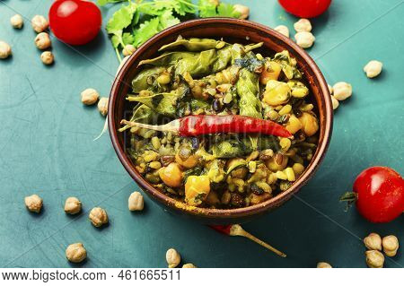 Kitchari, A Spicy Vegetarian Dish