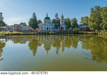 Moscow Region, Sergiev Posad City District, Vasilyevskoye Village, Russia - September 13, 2022: Chur