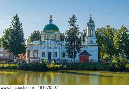 Moscow Region, Sergiev Posad City District, Vasilyevskoye Village, Russia - September 13, 2022: Chur