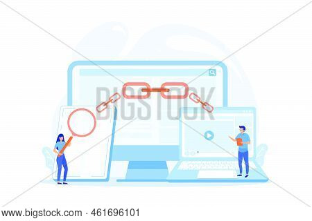 Online Communication Technology, Internet Business, Marketing Research. Link Building, Main Seo Stra
