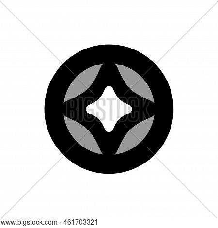 Stg Coin Icon Isolated On White Background.