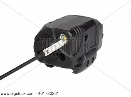 Cleaning A Weaponlight And Laser Before Mounting On A Handgun