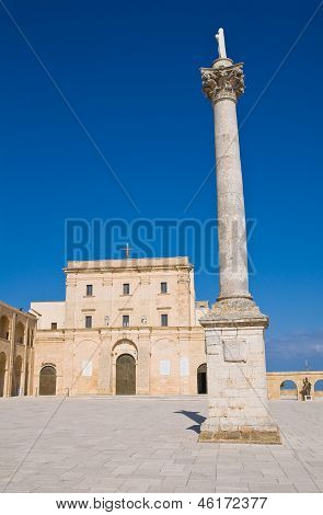 Sanctuary of Santa Maria di Leuca. Puglia. Italy.